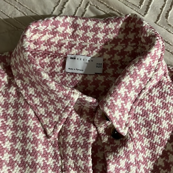 ASOS Pink Patterned Light Jacket - Picture 3 of 6